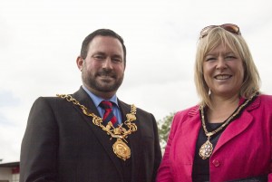 Mayor and lady mayoress 220150628